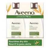 Aveeno Daily Moisturizing Lotion, 2 x 710 mL