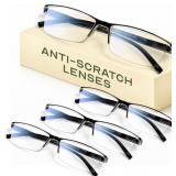 Executive Style Reading Glasses Men - Durable Read