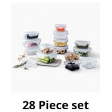 $195 Glasslock Oven and Microwave Safe Glass Food