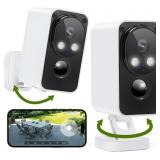 Security Cameras Wireless Outdoor 180  Pan Rotate