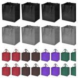 JERIA 24-Pack Reusable Grocery Bags Large Washable