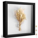 Califortree 8x8 Shadow Box Frame with Soft Linen B