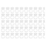 Reusable Ring Suction Cup, 100pcs Plastic Nail Art