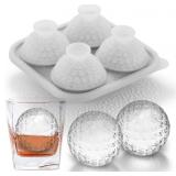 Nax Caki 3D Golf Ice Cube Tray, Large Golf Silicon