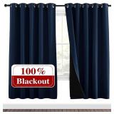 NICETOWN Full Shade Curtain Panels, Pair of Energy