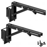 12 Inch E Track Brackets 2 Pcs Black Heavy Duty Me