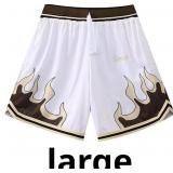 DIOTSR Mens Flame Graphic Shorts Workout Basketbal