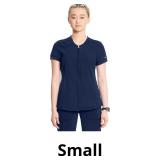 Cherokee Infinity Women's Scrub Top Zip Front V-Ne