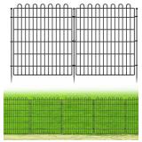 $106 5 Panels No Dig Decorative Garden Fence for Y