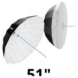 NEEWER 71'/180cm Parabolic Reflective Umbrella Pho