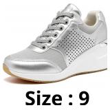 Cestfini High Heeld Wedge Sneakers for Women - Lad