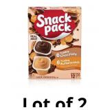 Snack Pack Chocolate and Butterscotch Pudding Cups
