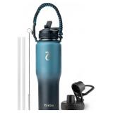 Trebo 40 oz Water Bottle Insulated Fit in Any Car