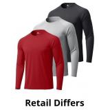 ZITY 3 Pack Long Sleeve Shirts for Men UPF 50+ Sun