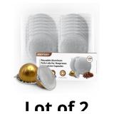 $130 Reusable Pods for Nespresso Capsules VertuoLi