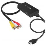 RCA to HDMI Converter, Composite to HDMI Adapter S