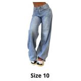 EMMIOL Baggy Jeans for Woman Y2k Mid-High Waisted
