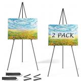 Easel Stand for Sign, Aredy 63' Portable Painting