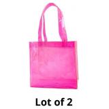 Waterproof Pink PVC Beach Bag - Lightweight Travel