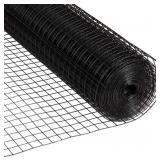 $178 Fencer Wire 16 Gauge Black Vinyl Coated Welde