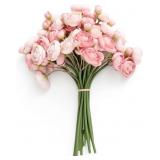 Ling's Moment Ranunculus Artificial Flower, Faux S