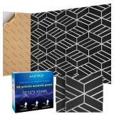 8 Pack 2-Layer Soundproof Wall Panels, 12 x 12 x 0