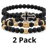 Bracelet 4 mm Natural Stretch Adjustable Beaded Br