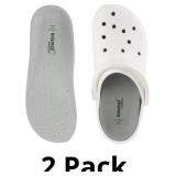 Knixmax Insoles for Crocs Clog 1 Pair, Comfort Arc