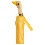 Cute Duck Handle Umbrella - Compact Travel Yellow