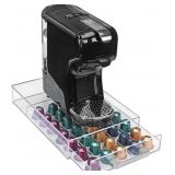 Navaris Acrylic Coffee Pod Holder - Transparent Co