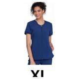 Cherokee Infinity Women S Scrubs Top Zip Front V-N