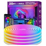 AILBTON 50FT Led Neon Rope Lights,Control with App