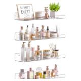 upsimples Clear Acrylic Shelves for Storage, 15' F