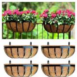 $141 LaLaGreen Deck Railing Planter Boxes (16 Inch