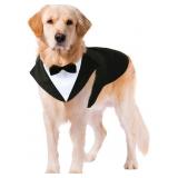 Kuoser Dog Tuxedo Dog Suit and Bandana Set, Dogs T