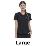 Cherokee Scrubs for Women V-Neck Top   Tuckable Co