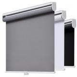 AOSKY Cordless Roller Shades Blackout Blinds for W