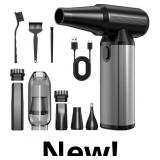 Compressed Air Duster, 3-in-1 Electric Duster & Va