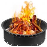 Outdoor Fire Pit Ring Liner, 39-Inch Outer/36-Inch