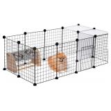 PAWZ Road Pet Playpen, Metal Yard Fence with Door,