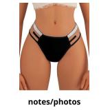 Banamic Women's Shine Strap Underwear Sexy Comfort