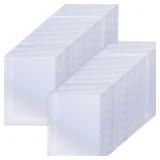 $191 Teling 100 Pcs 8 1/2' x 11' Rigid Print Prote