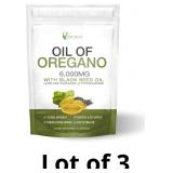 Oil of Oregano with Black Seed Oil,6000mg Oregano