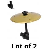 Car Crash Cymbal Air Vent, Premium Alloy Mini Drum