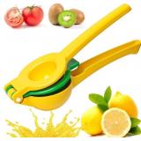 Lemon Squeezer Metal, 2-in-1 Manual Lemon Juicer C