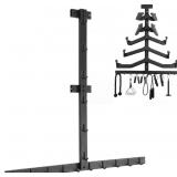 Lat Pull Down Bar Gym Accessory Rack, Wall Mounted