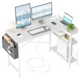 $110 BEXEVUE Computer Desk with Power Outlets, 47