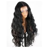 SOKU Body Wave Lace Front Wig Synthetic, 13x6 HD T