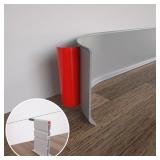 COUKIU Flexible Baseboard Molding Trim, 6 Inch x 2