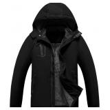 Kid's Waterproof Ski Jacket Warm Fleece Lined Hood